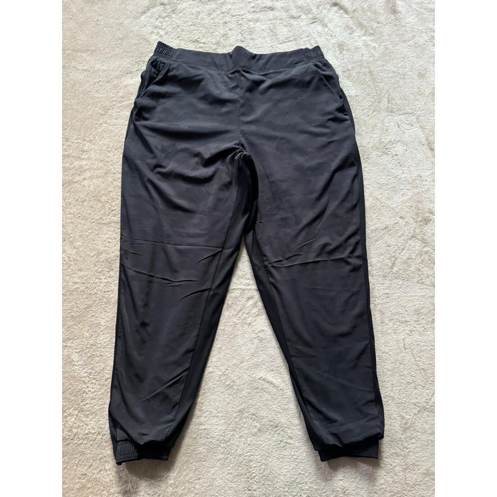 Athleta Women's Brooklyn Lined Camo Jogger Pants Zip Pockets Size 16‎